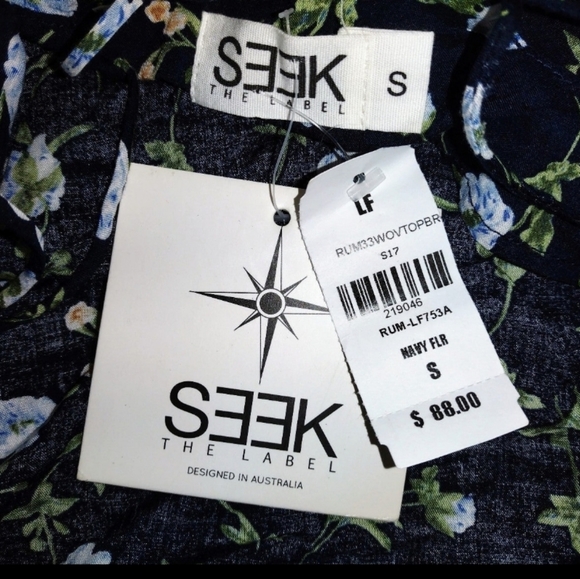 Seek the label Floral Crop, New with tags! - Picture 2 of 7